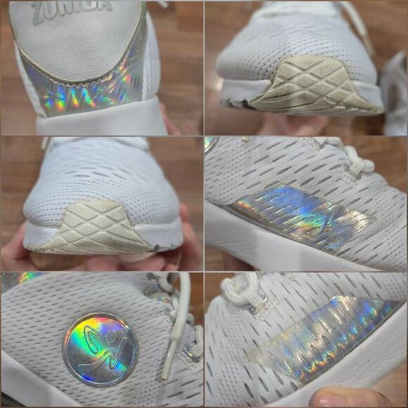 Zumba Air Funk Holographic Mid Top Shoes(F027)-Size 9 for Unisex - Picture 12 of 13